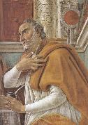 Sandro Botticelli, Details of  St Augustine in his Study (mk36)